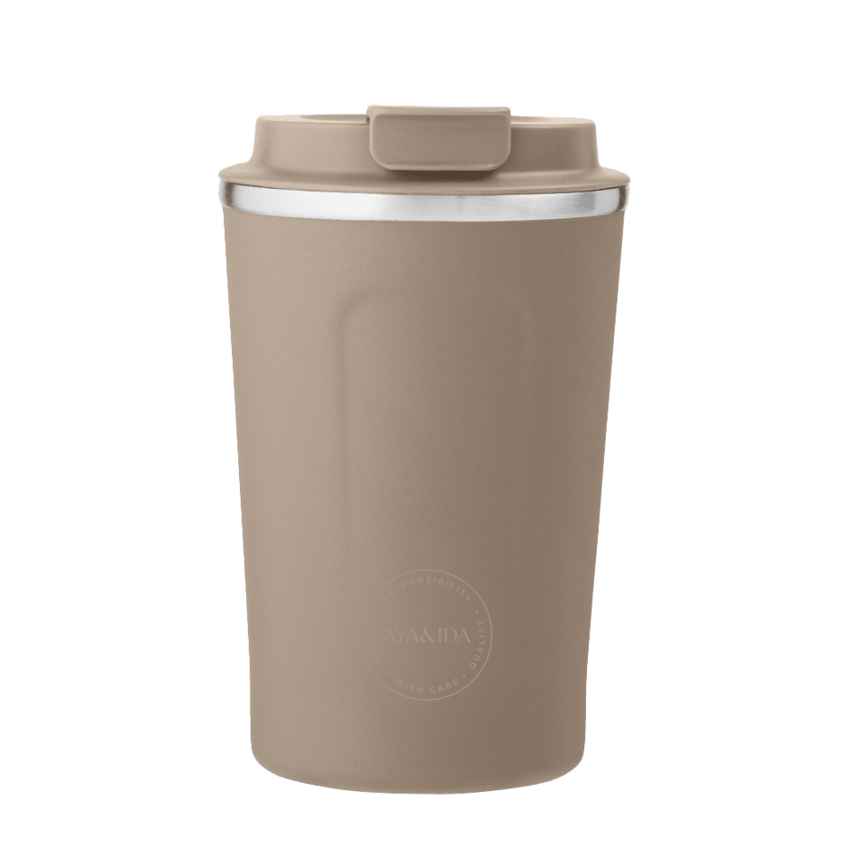 AYA&IDA CUP2GO, Dusty Brown, 380 ml