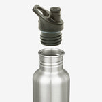 Klean Kanteen Classic vandflaske i rustfri stål med Sport Cap, Sea Spray, 800 ml