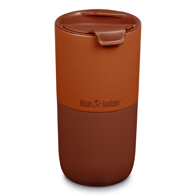 Klean Kanteen Rise Tumbler termokop i rustfri stål med flip-låg, Autumn Glaze, 473 ml