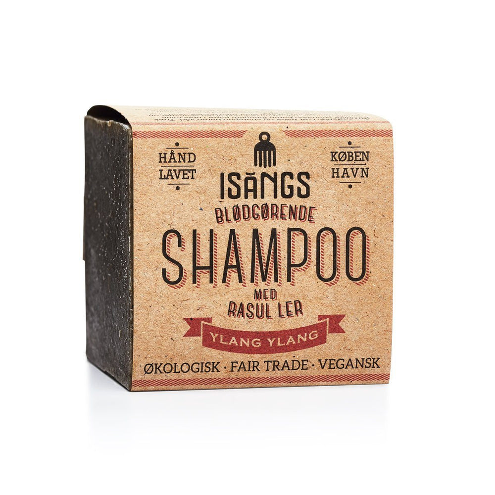 Blødgørende shampoo med fra Isangs Hair & Body, ylang-ylang – Gågrøn